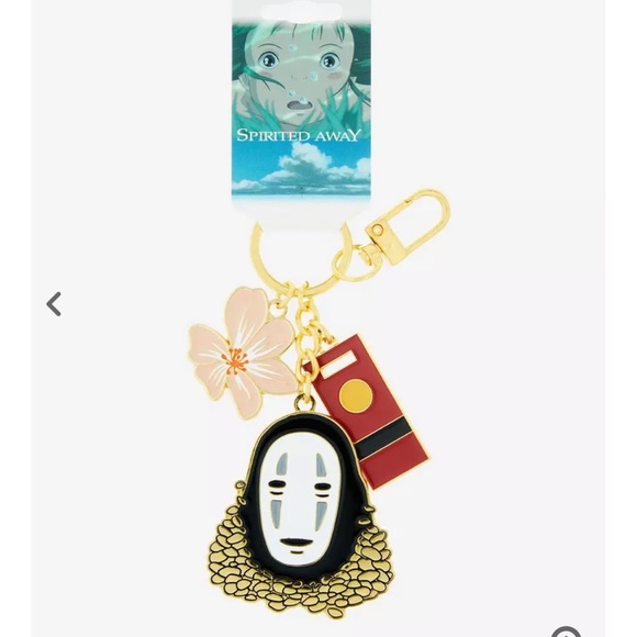 Sanrio Accessories - New spirited away floral keychain